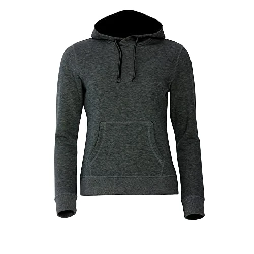 Womens/Ladies Classic Melange Hoodie (XL) (Anthracite)