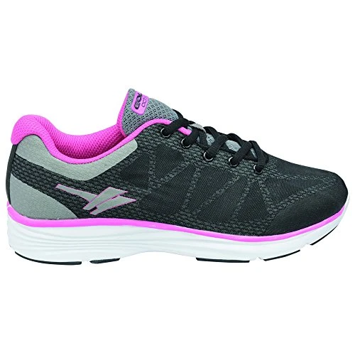 Womens/Ladies Ice Trainers (4 UK) (Black/Grey/Pink)