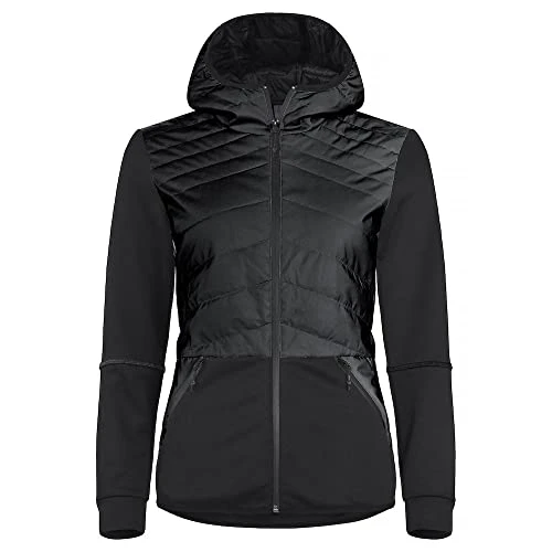 Womens/Ladies Utah Padded Jacket (L) (Black)