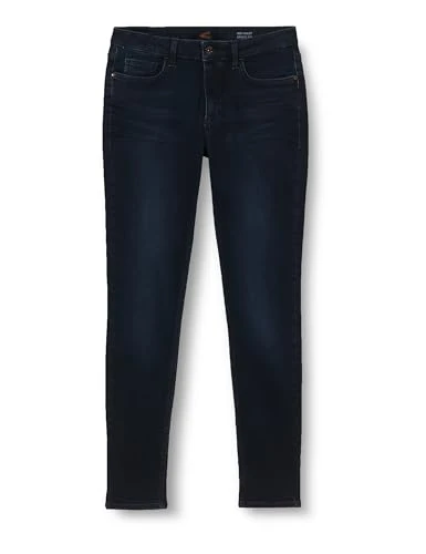 Womenswear Women's 5-Pocket Jeans, Dark Blue, 26W / 32L