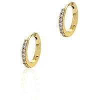 Wonder Gold Huggie Earrings - Gold