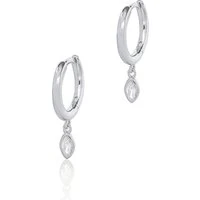 Wonder Silver Drop Earrings - Silver