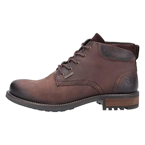 Woodmancote Lace Up Waterproof Work Boots Mens Brown