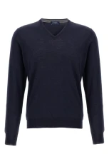 Wool and silk sweater Blue Size