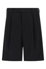 Wool bermuda shorts Black Size