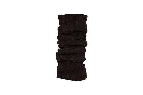 Wool Knit Long Leg Warmers for Women and Girls, Ankle Cuffs Heaters, High Footless Knee Socks, Max C