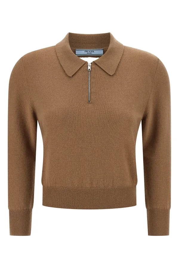 Wool Polo Shirt - 44 IT