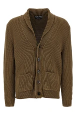 Wool Silk Cardigan Size 54 IT