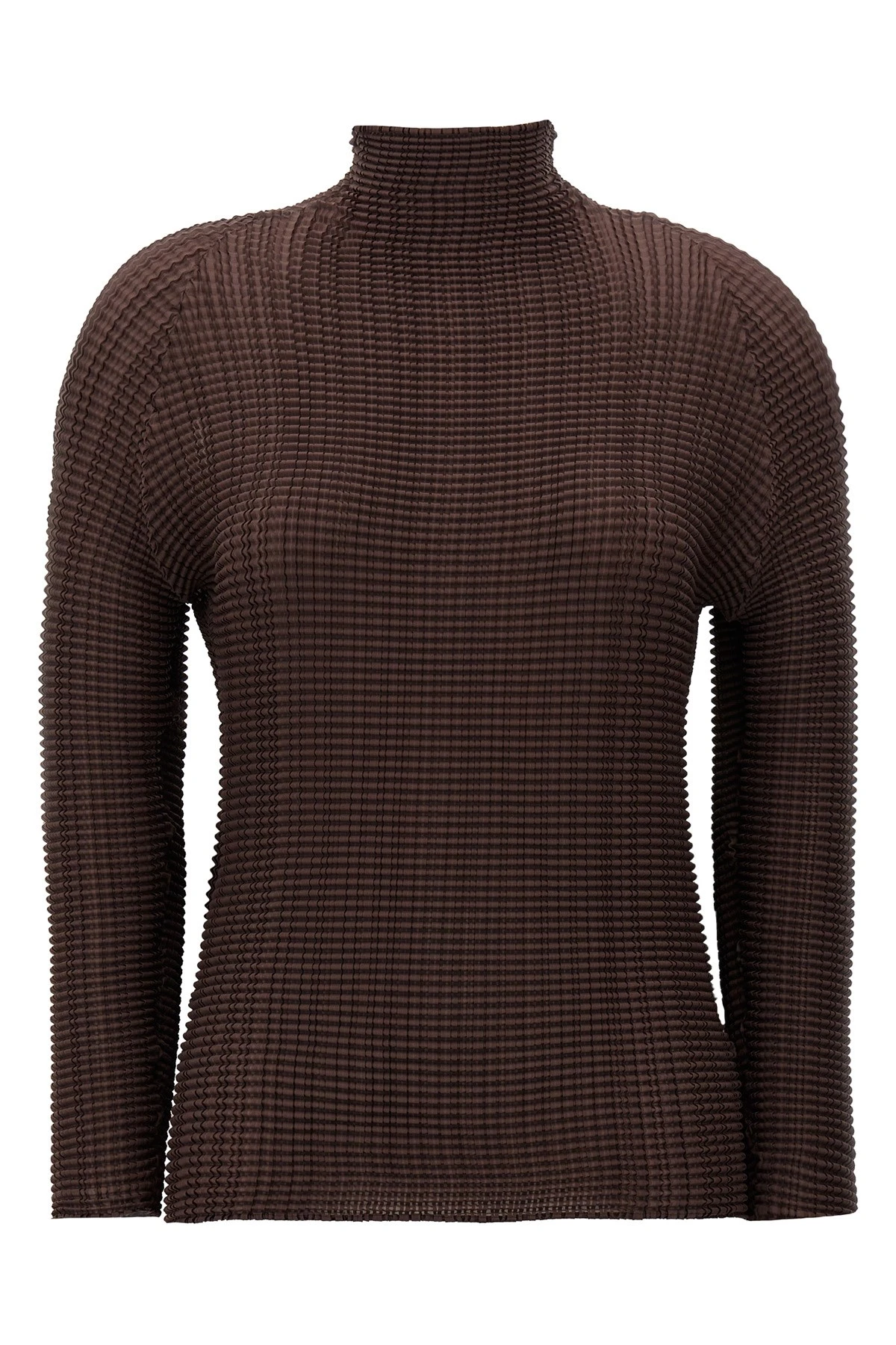 Wooly Pleats Blouse Size