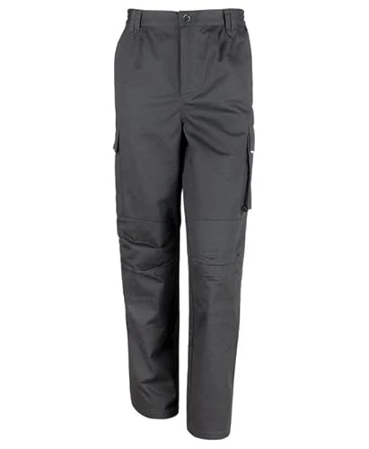 Work Guard R308M Mens Action Trousers (Regular) - Black - L