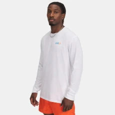 Workwear Logo Mens Short Sleeve White / Ether Blue / Blaze Orange Workwear Logo Mens Short Sleeve White / Ether Blue / Blaze Orange