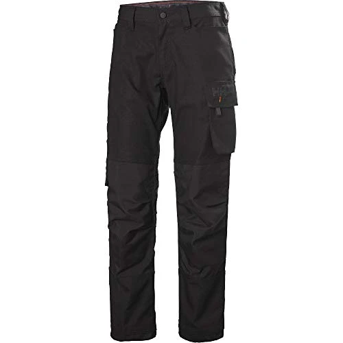 Workwear Unisex's x Chefs Pants, Black, C48-Waist 35-37", (90.17-93.9cm), Inside Leg 32"