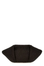 Woven clutch bag Brown Size U