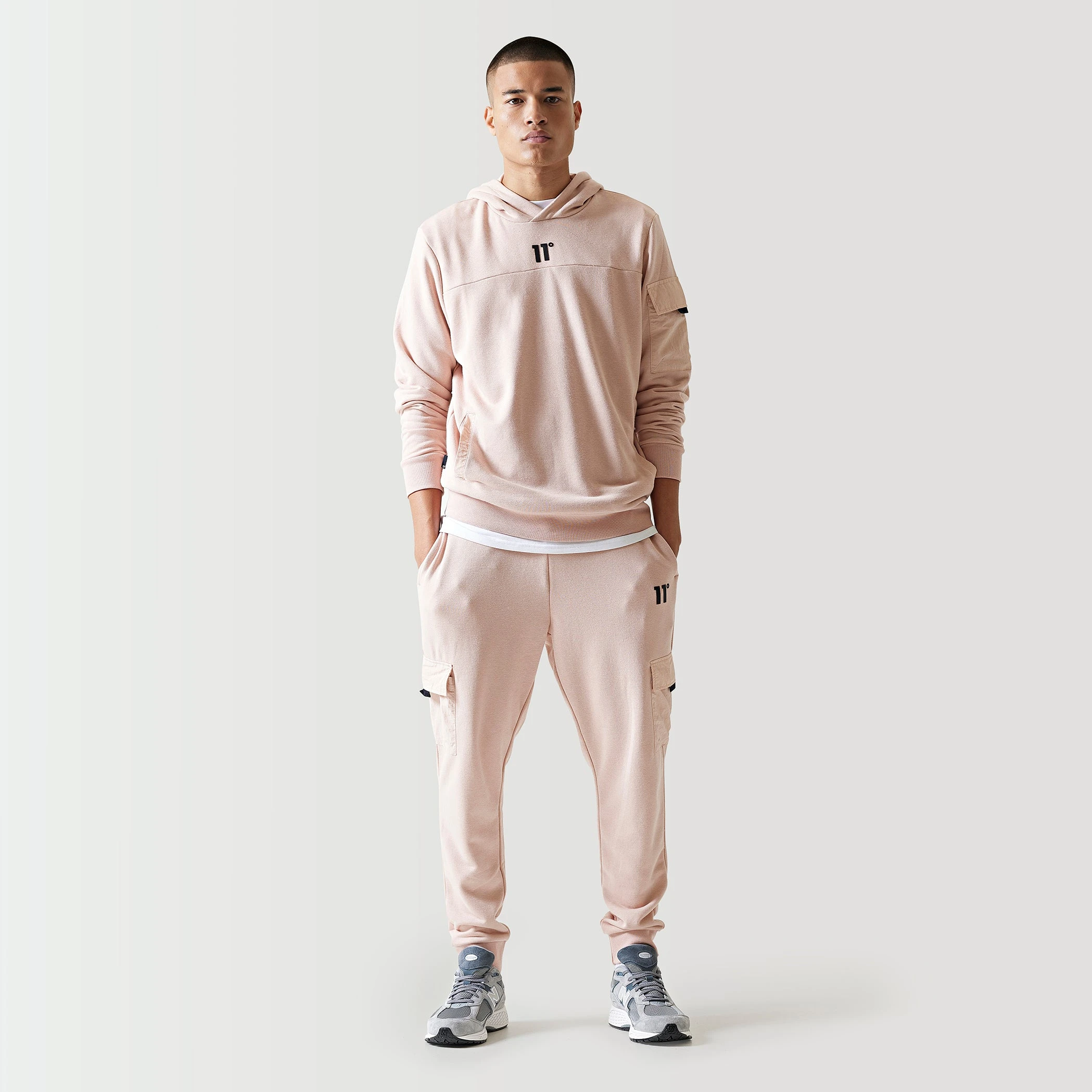 Woven Pocket Joggers - Putty Pink