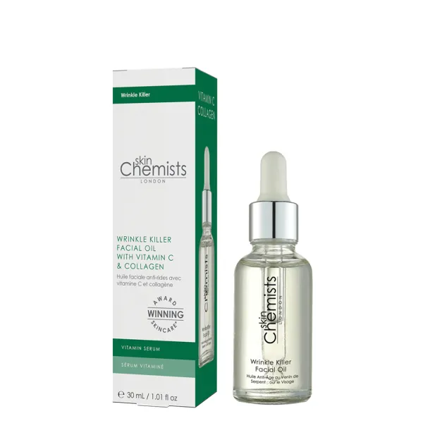 Wrinkle Killer Facial Oil 30ml - Transparent