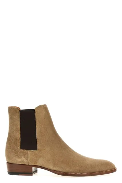 Wyatt ankle boots - Beige