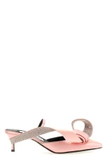 x AREA Area Marquise mules Pink Size
