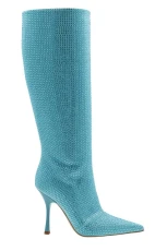 x Leonie Hanne Glam boots Light Blue Size