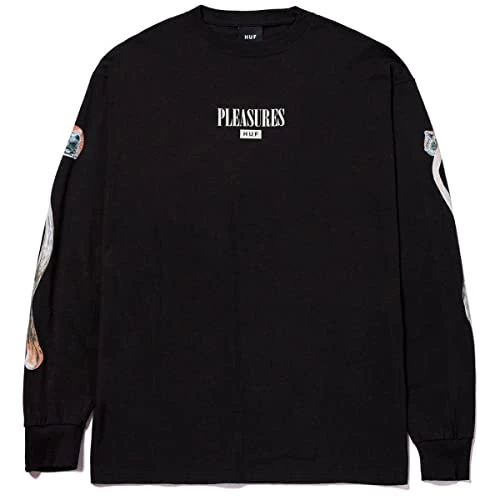 x Pleasures Spore Long Sleeve T-Shirt - Black - MD