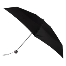 XTRA STRONG Mini ECO-BRELLA® Plain Black Umbrella