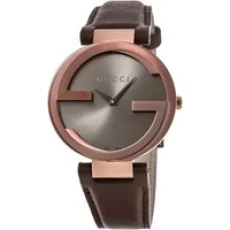 YA133309 Interlocking G Brown Dial Ladies Watch