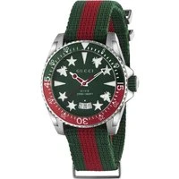 YA136339 Dive Quartz Green Dial Men's Watch