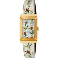 YA147407 G-Frame Floral Dial Ladies Watch