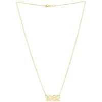 Year Necklace - Gold