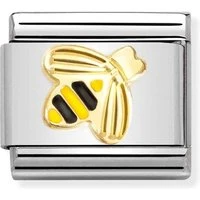 Yellow Bee Charm