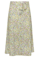 Yellow Ditsy Floral Print Midi Skirt Petite Yellow Ditsy Floral Print Midi Skirt Petite