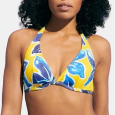 Yellow Faith Bikini Top