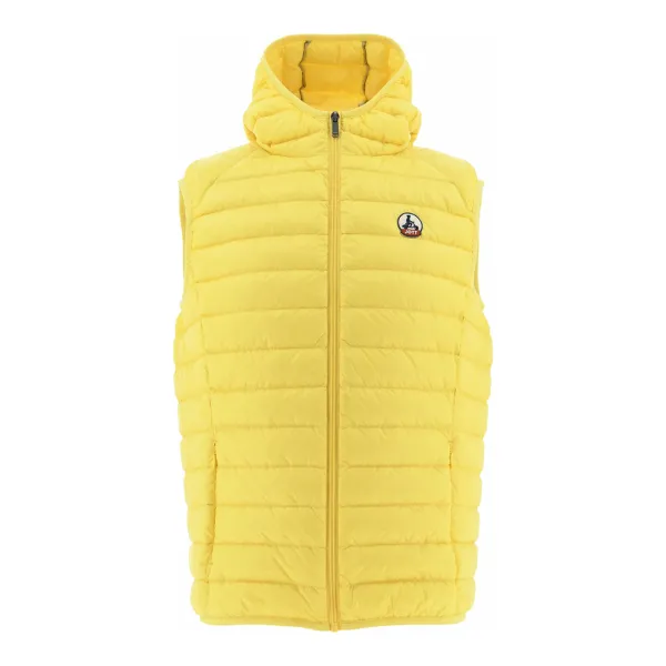 Yellow Pat Packable Gilet - Yellow