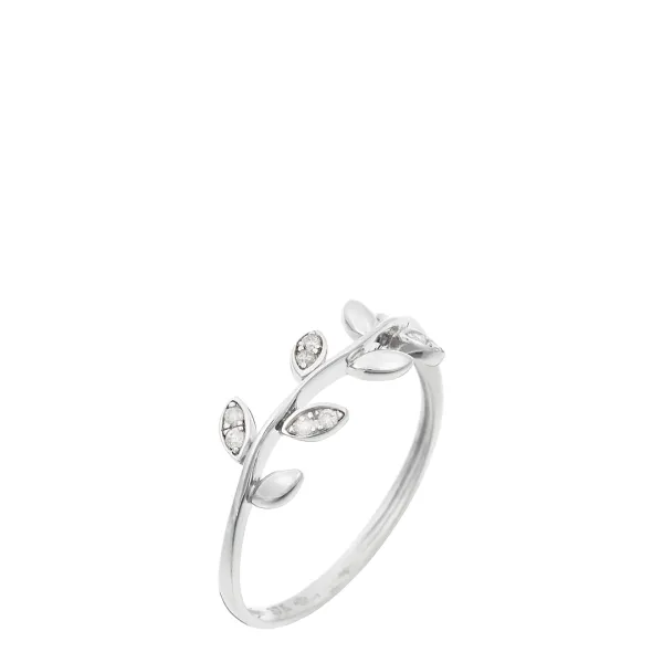 Yliana Diamond Ring - Silver
