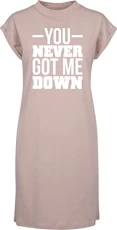 You Never got me Down t-Shirt Dress Women's Adults Nightie Nightdress