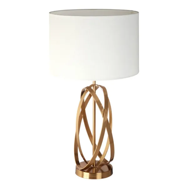 Zaina Gold Cross Table Lamp - Size One Size