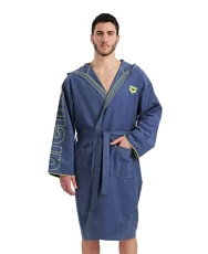 Zeal Plus Men's and Women's Microfibre Bathrobe, Microfibre Bathrobe with Hood and Pockets, Unisex Quick-drying Bathrobe, Comfortable and Lightweight