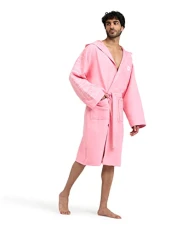 Zeal Plus Men's and Women's Microfibre Bathrobe, Microfibre Bathrobe with Hood and Pockets, Unisex Quick-drying Bathrobe, Comfortable and Lightweight