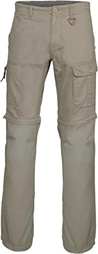 Zipoff Mens Trousers - Two Colours / - Dark Beige - 44" Waist / 33" Leg