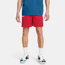 Zone Mens " Shorts Red / White / White