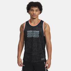 Zone Pro Mesh Printed Mens Tank Black / Anthracite / Stream Zone Pro Mesh Printed Mens Tank Black / Anthracite / Stream