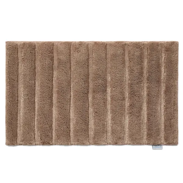 Bamboo Stripe Cappuccino Bathmat - 50x80cm