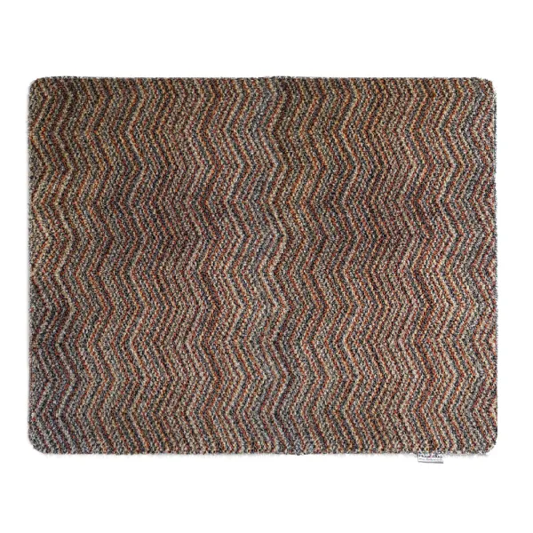 Candy Zig Zag Washable Doormat - 80x100cm