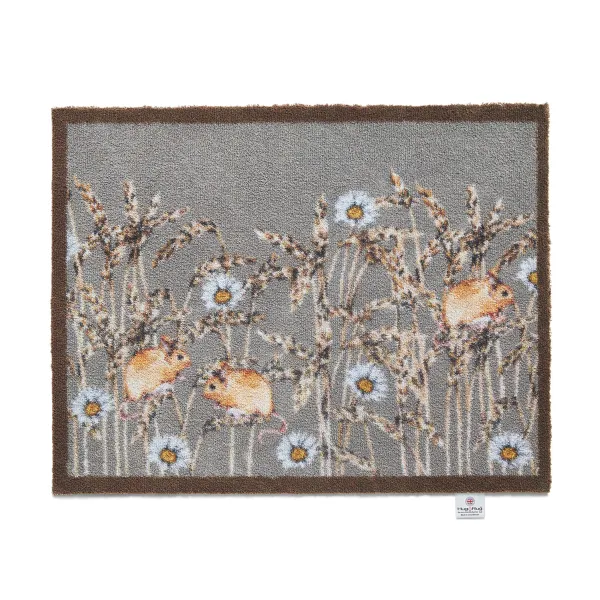 Field Mice 1 Washable Doormat - 65x85cm
