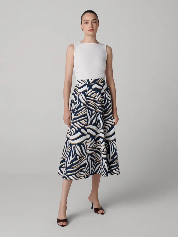 Finnley Skirt - Savanna Shadow Navy