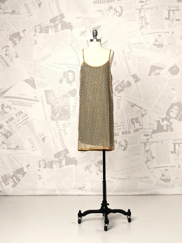 Gold Collection Tank Dress - DVF Vintage