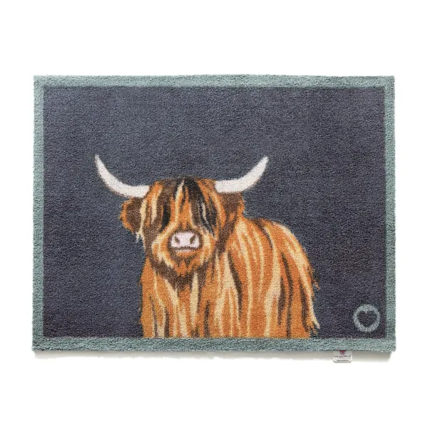 Highland Cow 1 Washable Doormat - 50x75cm