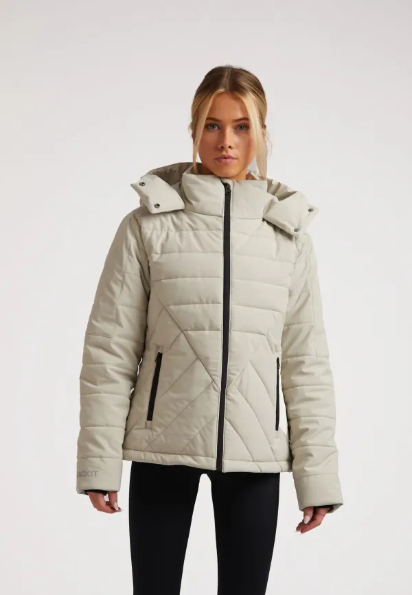 ISOTOPE Padded Jacket - Stone