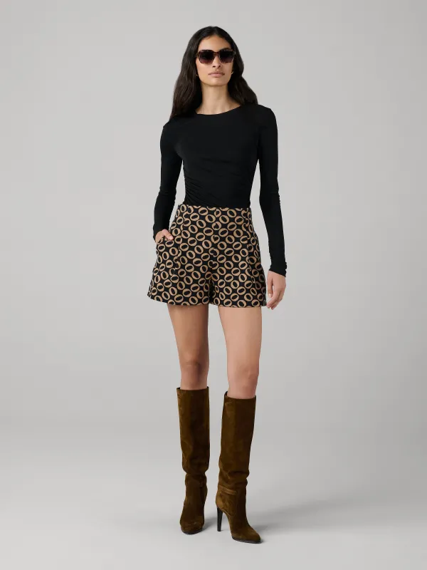 Kinsley Knit Short - Os Tobacco