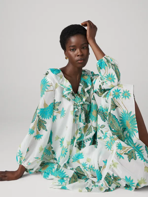 Kylie Dress - Marlene Batik Ivory