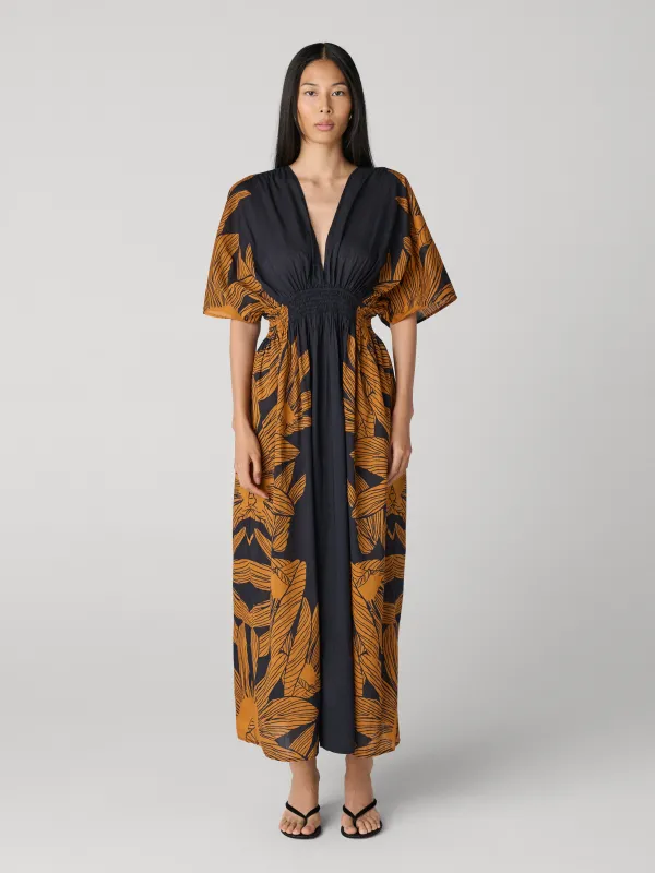 Lea Dress - Tiger Lily Columns
